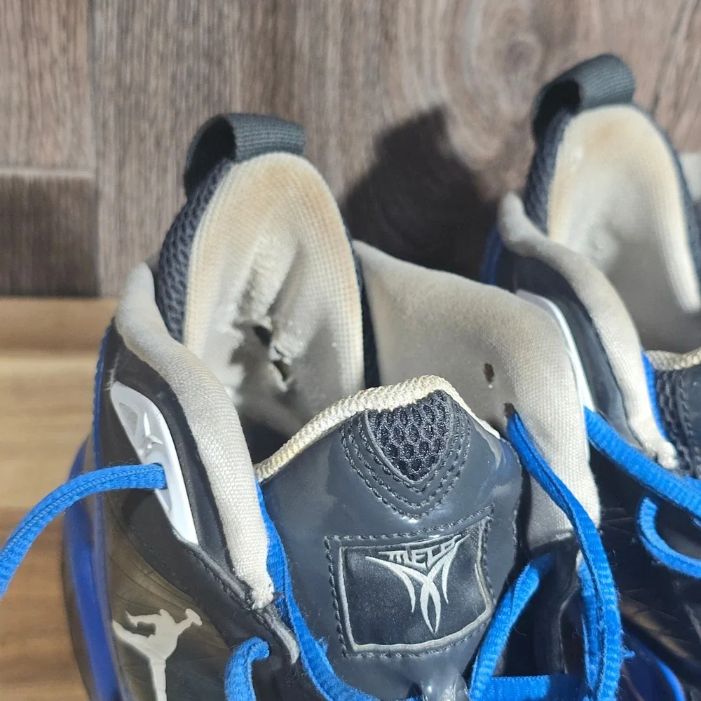 Jordan Melo M8 Anthracite White Varsity Royal 469786-018‎ Size 13 Blue Black